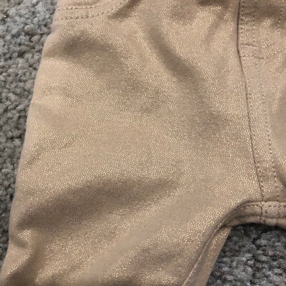 Metallic leggings bundle. Silver and gold. 0-3M - Picture 5 of 5